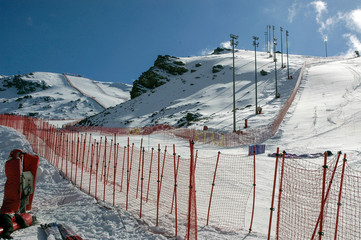 Estación de esquí nevada 05