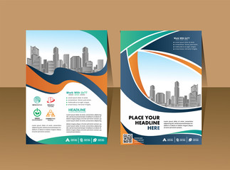 cover, layout, brochure, magazine, catalog for annual report