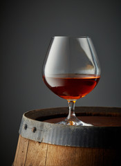 glass of cognac