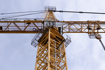 Crane in the sky