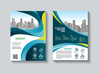 cover, layout, brochure, magazine, catalog for annual report