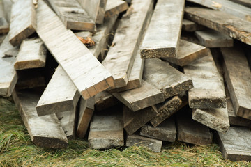 wood pile