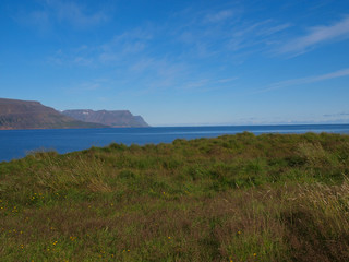 Fototapeta na wymiar Landscape scenes on the island of Iceland