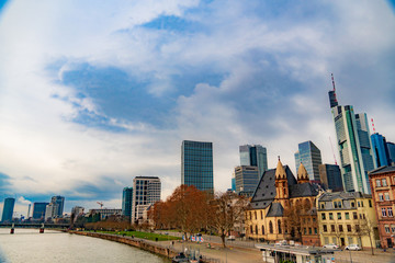 Naklejka premium view of city