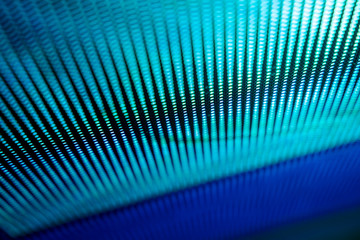 CloseUp LED blurred screen. LED soft focus background. abstract background ideal for design.