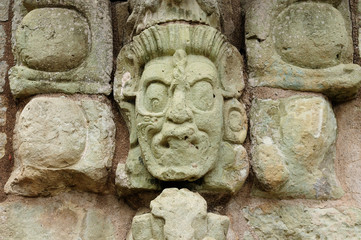 Central America, Copan ruins in Honduras