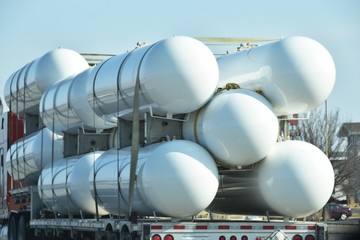 Load of Propane Tanks
