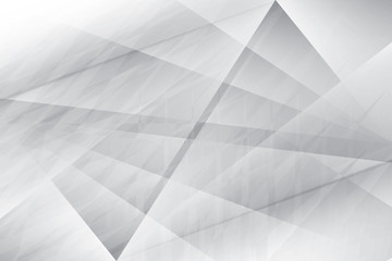 Abstract geometric white and gray color background. Vector, illustration.	