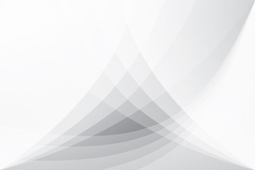 Abstract geometric white and gray color background. Vector, illustration.	
