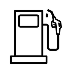 Fuel Station Icon Vector