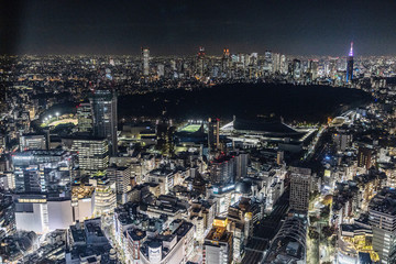 東京新宿の風景Scenery of Japan in Tokyo Shinjuku 