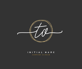 T A TA Beauty vector initial logo, handwriting logo of initial signature, wedding, fashion, jewerly, boutique, floral and botanical with creative template for any company or business.
