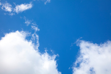 an image of autumn sky with clouds.