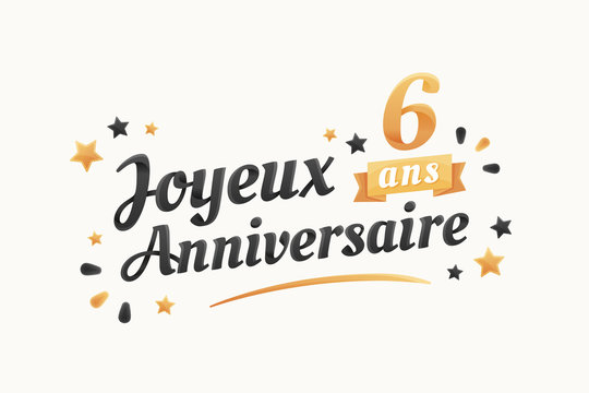 7 Best 6 Ans Images Stock Photos Vectors Adobe Stock