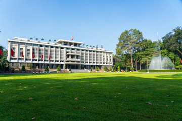 Fototapeta na wymiar Independence Palace, Ho Chi Minh, Vietnam