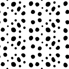 Modern seamless hand drawn geometric memphis patterns. Vector design.