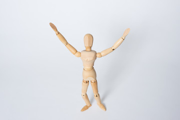 バンザイのポーズ