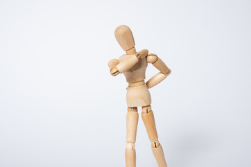 肩こりのポーズ