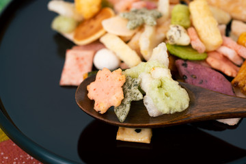 和菓子　あられ