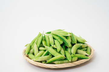 新鮮なえんどう豆