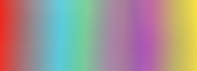 Colorful abstract background. Digital painting with flow brush stroke. Red, blue, green, yellow tone. Banner frame. Movement blur.