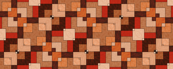 Wood floor square pattern texture background 