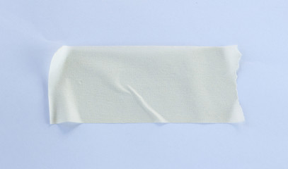 Masking tape on white paper