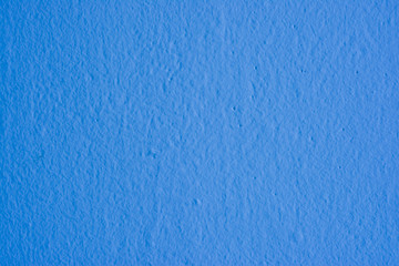 The surface painted with blue paint the walls with a soft texture