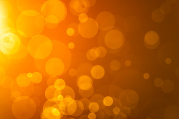 Abstract Yellow bokeh defocus Background.