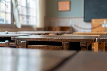 廃校　小学校の教室