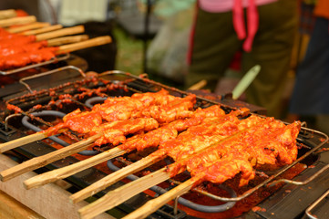 Spicy chicken grilled chicken ,