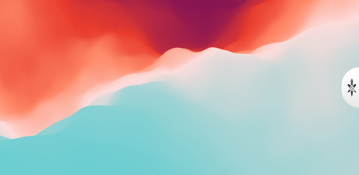 Abstract background with dynamic effect. Creative design poster with vibrant gradients. Vector Illustration for advertising, marketing, presentation. Mobile screen.