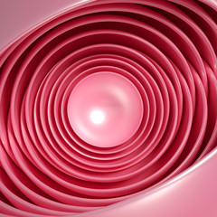 Geometric background. 3d illustration, 3d rendering.