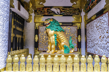 statue in japanese temple