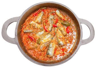 sardines à la sauce créole réunionnaise 