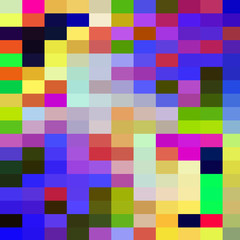 Colorful abstract background with squares