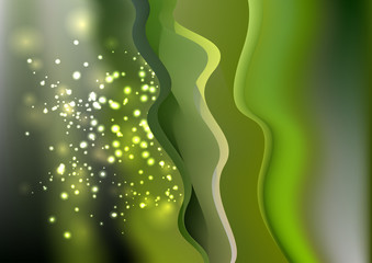 Creative Background vector image Flyer cover design