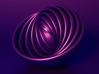 Geometric background. 3d illustration, 3d rendering.