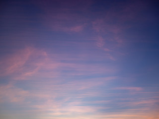 Obraz premium twilight colorful sky and cloud with sunlight.