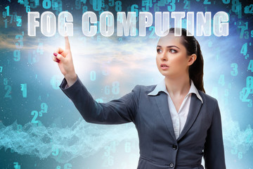 Concept of cloud edge and fog computing