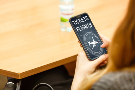 Air Ticket Flight Booking Concept
