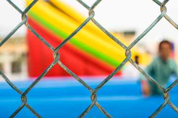 fence closeup