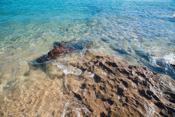 Cala Pregonda, une des plus belles plages de Minorque, îles Baléares