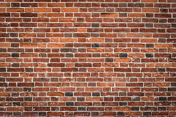 red brick wall texture background