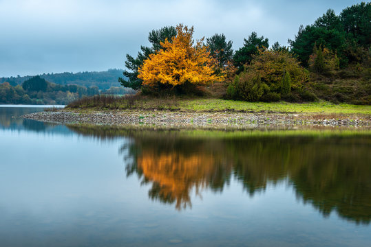 Urrunaga reservoir, Basque Country, Spain