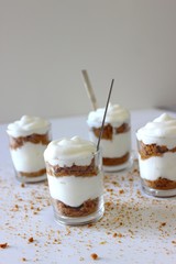 Mini parfait tiramisu