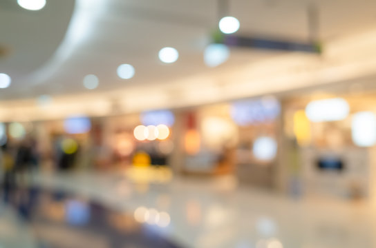 background of shopping mall