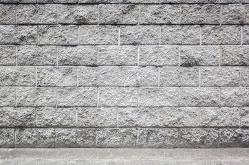 gray brick wall background