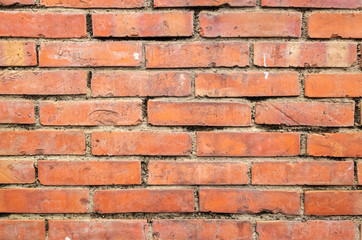 red brick wall background