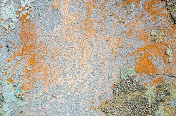 wall with colorful dirty cracked texture